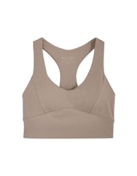 U Neck Digging Back Sports Bra (With Padding)