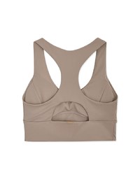 U Neck Digging Back Sports Bra (With Padding)