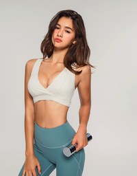 Push Up Cross Stabilization Bra (With Padding)