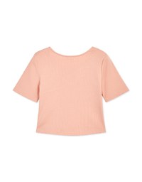 Edgy Chic Cut Out Crop Top