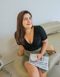 Deep V-Neck Button Crop Top