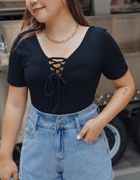 Beyond Basic 2WAY Criss-cross Crop Top