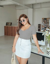 Beyond Basic 2WAY Criss-cross Crop Top