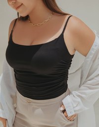 【Air 2.0】Zero Feel Comfortable Breast Side Scrunching Bra Top