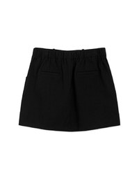 Edgy Chic High Waisted Button-down Mini Skirt