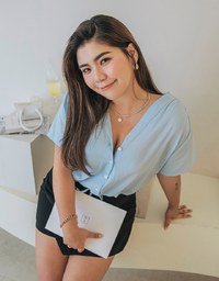 Minimalist Bias Cut A-Line Mini Skirt