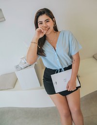 Minimalist Bias Cut A-Line Mini Skirt