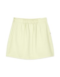 Minimalist Bias Cut A-Line Mini Skirt