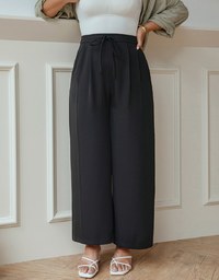 Cooling CEO Tie-Ribbon Slimming Suit Straight Pants