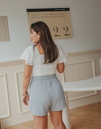 Cooling CEO Tie-Ribbon Slimming Suit Shorts