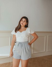 Cooling CEO Tie-Ribbon Slimming Suit Shorts