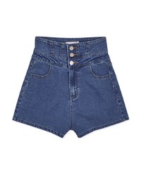 【Den!m LITE】Breezy Cooling No Filter Shape-Up Slimming Denim Shorts