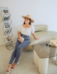 【Den!m LITE】Breezy Cooling No Filter Shape-Up Slimming Skinny-Fit Denim Jeans Pants