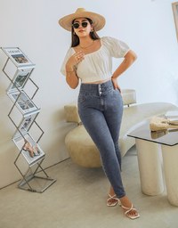 【Den!m LITE】Breezy Cooling No Filter Shape-Up Slimming Skinny-Fit Denim Jeans Pants