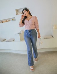 Elevated Casual High Waisted Flare Pants