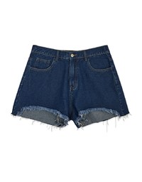 Denim Jeans Shorts With Drawers