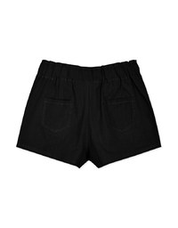 High Waisted Double Button Shorts