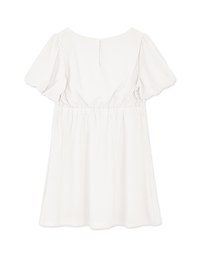 Sweet Sultry Puff Sleeve Mini Dress
