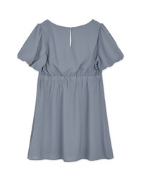 Sweet Sultry Puff Sleeve Mini Dress