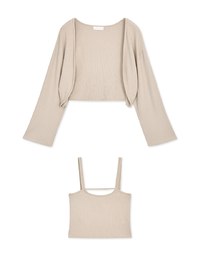 Elevated Detailing Cut Out Two Piece Crop Top
