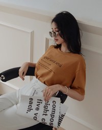 Beyond Basic Oversize Short Sleeve Loose Top