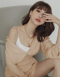 Elevated Casual Sun Protection Cooling Cinched Waist Hoodie