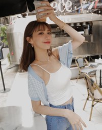 【Air 2.0】Air Comfy Silky Yoga Fabric Thin Strap Bra Top