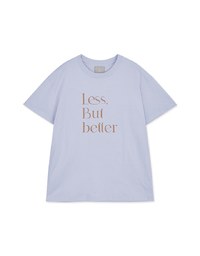 【Vacanza】Basic Minimalistic OVERSIZE Slogan Top