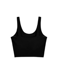 【Vacanza 】Straight Stripe Tank Top (With Chest Pad)