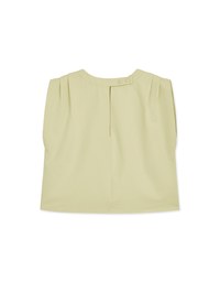 【Vacanza】Shoulder Scrunch Sleeveless Tank Top
