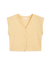Beyond Basic 2WAY Buttoned Vest Top