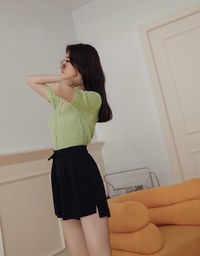 Cooling CEO Tie-Ribbon Slimming Suit Shorts