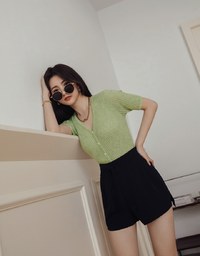 Cooling CEO Tie-Ribbon Slimming Suit Shorts
