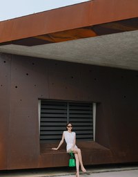 【Vacanza】High Waisted Pleated Shorts