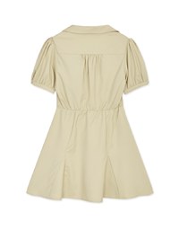 Feminine Aesthetic Mini Shirt Dress