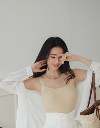 Minimalist Staple Knit Tank Top