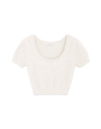 Soft Faux Mink Crop Top