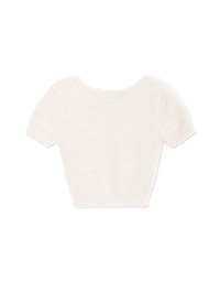 Soft Faux Mink Crop Top