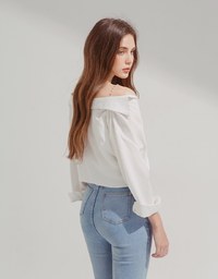 2Way Trendy Bead Chain Fake Two Piece CropTop
