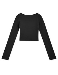 Square Neck Double Crop Top