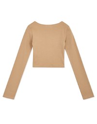 Square Neck Double Crop Top