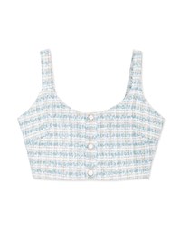 Tweed Short Vest