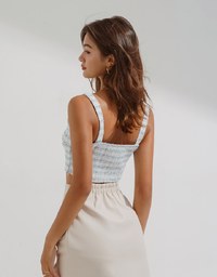 Tweed Short Vest