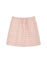 Tweed Gold Button Skorts