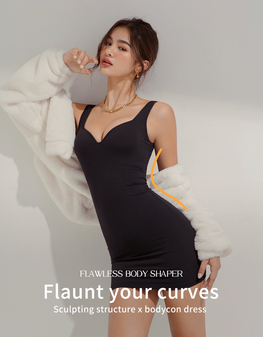 Curvy Body Sculpting Shaper Dress