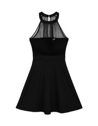 Flared Cami Mini Skirt (With Chest Pad)