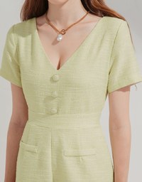 Textured Chic Playsuit