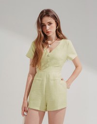 Textured Chic Playsuit