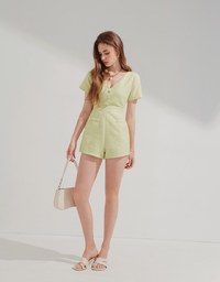 Textured Chic Playsuit
