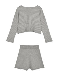 Soft Sloping Knit Set